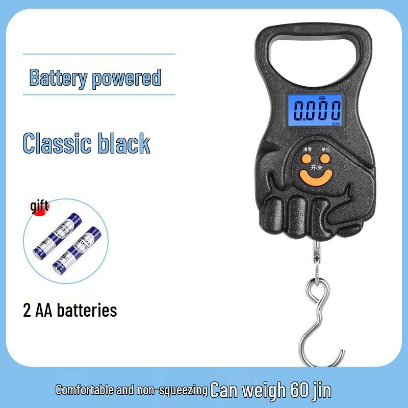 50kg High Precision Portable Luggage and Fishing Scale with Hook