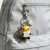 3D Animal Keychain Emotional Support Resin Keychain, Inspirational Keyring, Cartoon Key Chain Pendant for Backpacks and Handbags