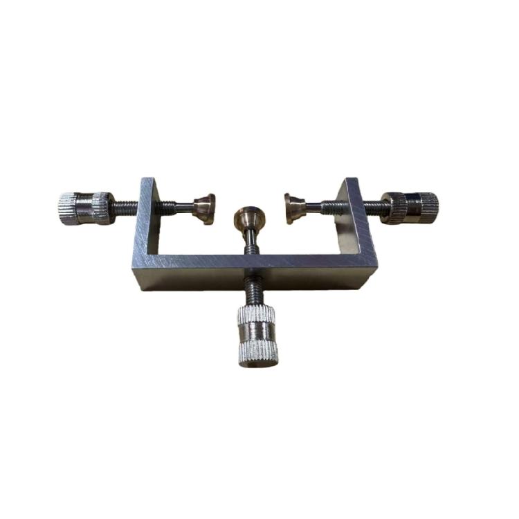 Light Weight Metal Clamp for Repairing Violin Side and Tail Plate Cracks with Adjustable Screws Compacts Repair Device