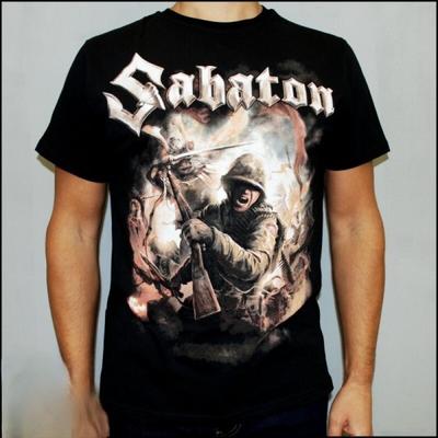 Sabaton "The Last Stand" Μαύρο T-Shirt Amon Amarth Unisex T-Shirt