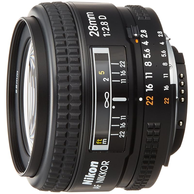 

Nikon single focus lens Ai AF Nikkor 28mm f/2.8D Full size compatible