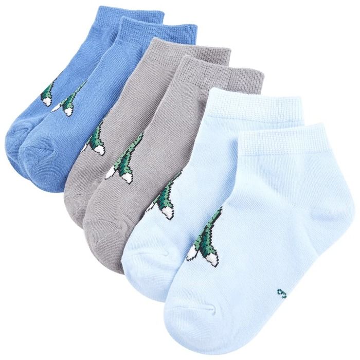 Chaussettes enfant - vidaXL - Pack de 5 - Rose pâle - 75% coton - Taille élastique