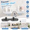No Drill Washbasin Hanging Rack Waterproof Suction Cup Bathroom Holder  Bathroom