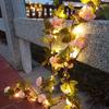 LED LED Rose Lights Artificial Rose Waterproof Decorative Light  Fence Decoration