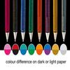 Pentel Hybrid Dual Metallic Liquid Gel Roller Pen YK110/8-M - 8 Count (Pack of 1) 16 Glittering Metallic Colors