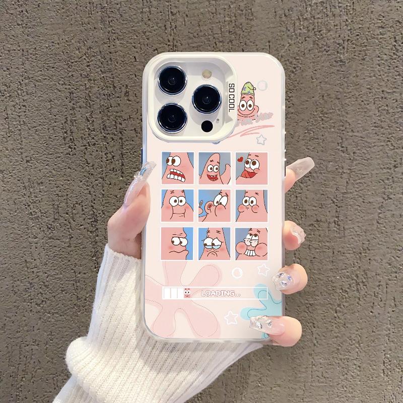 Apple 11/11/11 Couple Phone Case Patrick Star 11Promax Cartoon New Jiugongge SpongeBob SquarePants