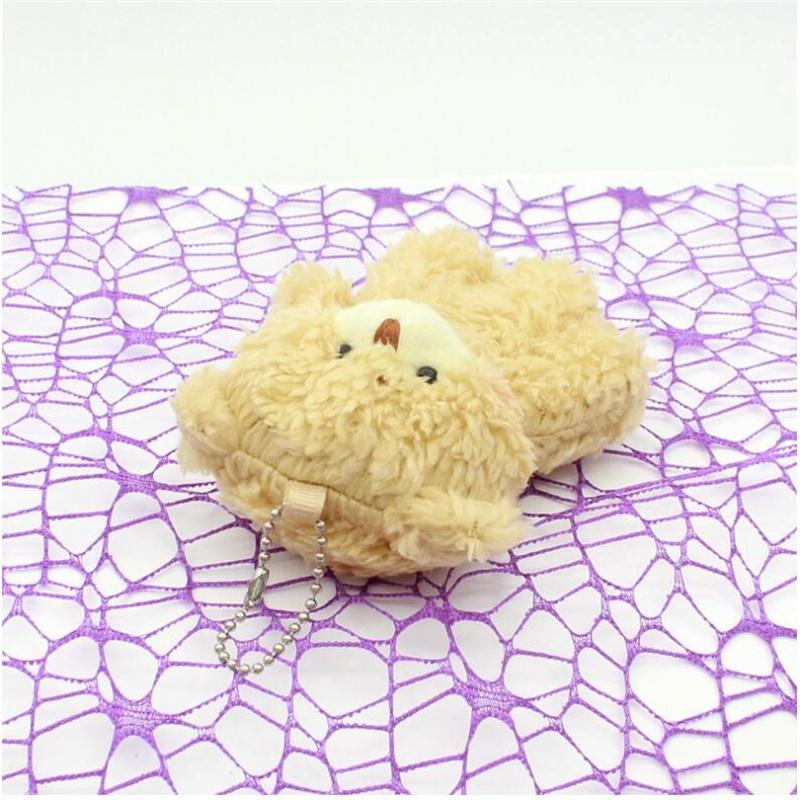 11cm Cute Blush Teddy Bear Plush Toys Cartoon Rabbit Bunny Animal Plush Stuffed Dolls Keychain Pendant Girl Small Gift