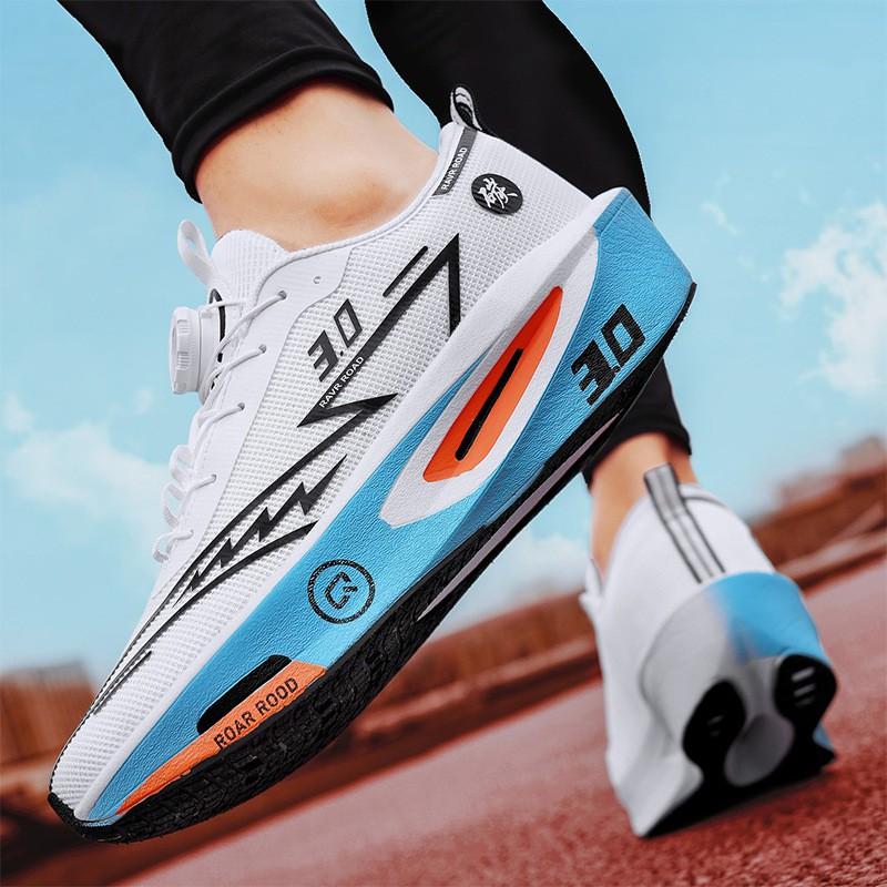 Youth style shoes Kids Lightweight Running Shoes With Full Carbon Plate Cushioning Breathable Mesh Upper Boys Girls School Sports
