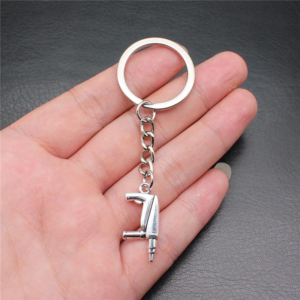 Punk Tools Gear Cyberpunk Themed Keychain for Office Workers Hot Sale Cute Valentine Gift Kawaii Vacation Accessory
