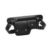 Fanny Pack Phone Bag Wallet Men Women Storage Pouch Waist Bag Waist Pack PU Leather for Workout Hiking Camping Traveling Walking
