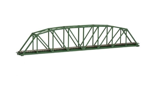 TOMIX N Gauge Curved Chord Truss Bridge S420 F Dark Green 3279 Model Railway Supplies Single-track