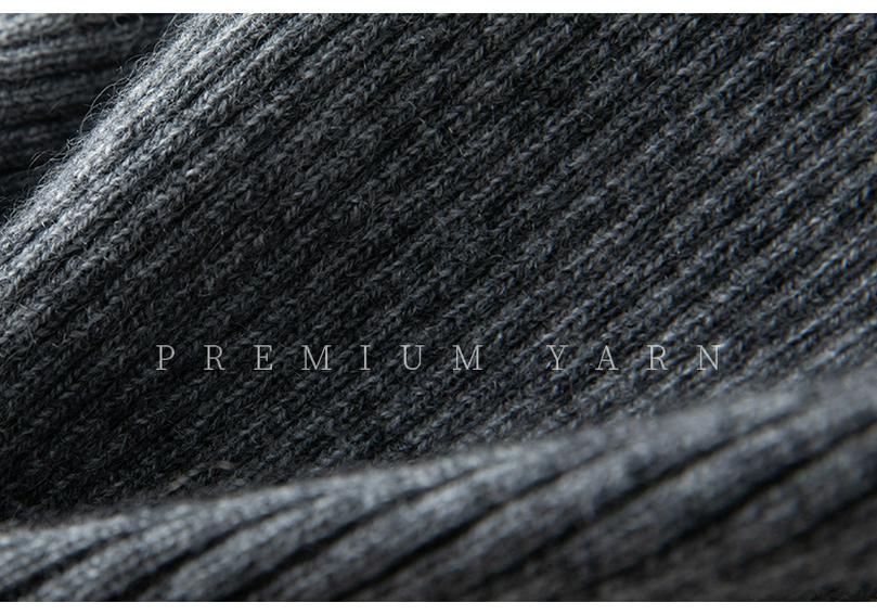 Women's Half-Zip Slim-Fit Cashmere Sweater - Half-High Collar, Warm Knitwear for Autumn & Winter