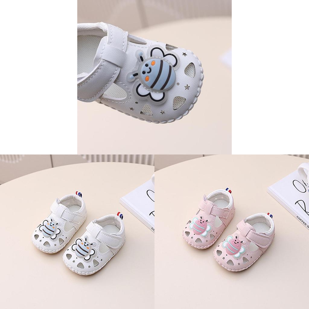 Baby Toddler Soft Sole Shoes For Summer With Magic Tape For Kids Walking Comfort