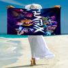 KPOP Hunter Fashion Beach Towel: Ideal for Summer Adventures Soft, absorbent and quick drying suitable for swimming and bathing