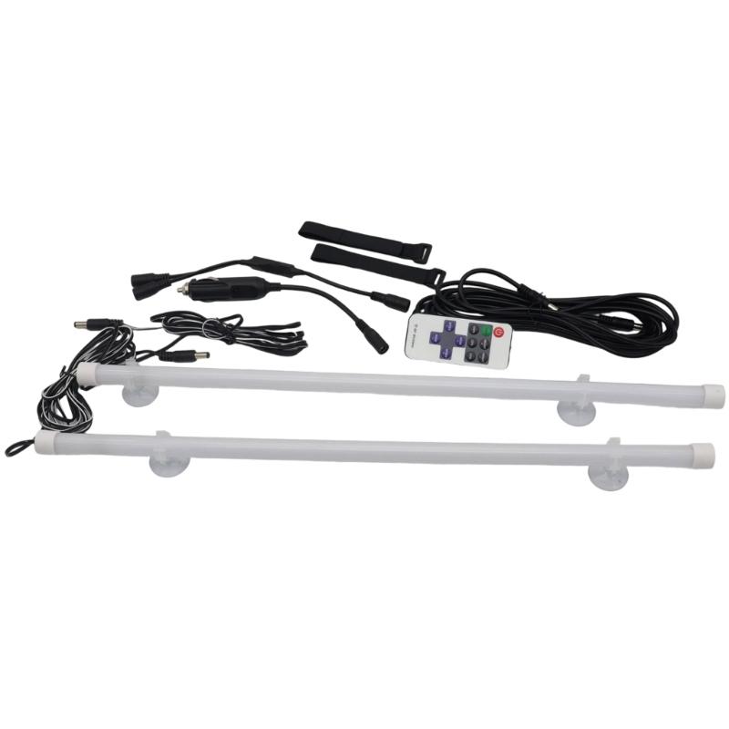 

Campers Interior Lighting Kit Remote Controlled 12V Low Voltage Magnetic Suction Car Mood Light With Customizable Color 1