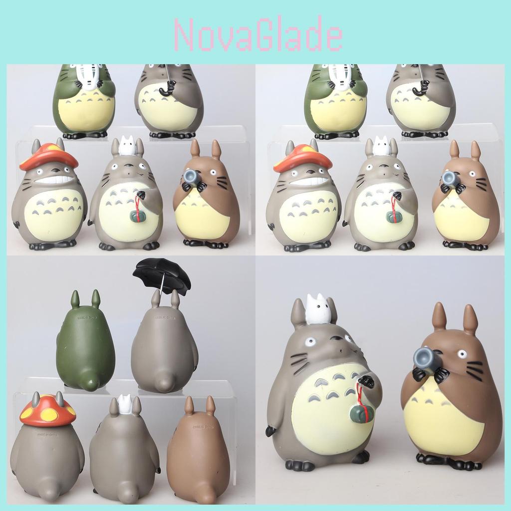 Adorable Studio Ghibli Totoro Figurine Model Collectible Pvc Cake Decoration