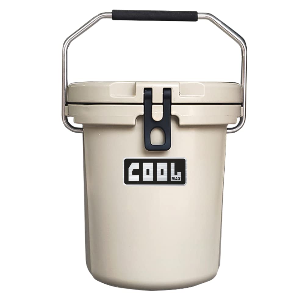 

Small Cooler Box Insulated Car Disaster Long Time UV Bottle Ice Heatstroke Prevention Beige (16L/17QT) Box, Refrigerator, Prevention, Outdoors,