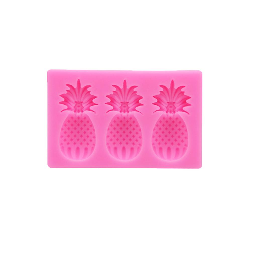 Fruit Shaped Silicone Mold Strawberry Pineapple Candy Mold Summer 3D Candy Mold Cake Decorating Tools Fruit Fondant Mold