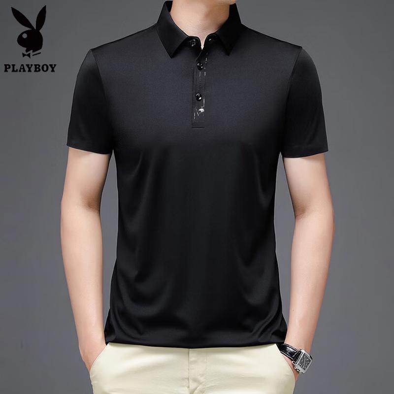 PLAYBOY Men s Summer Business Casual Polo Shirt 40