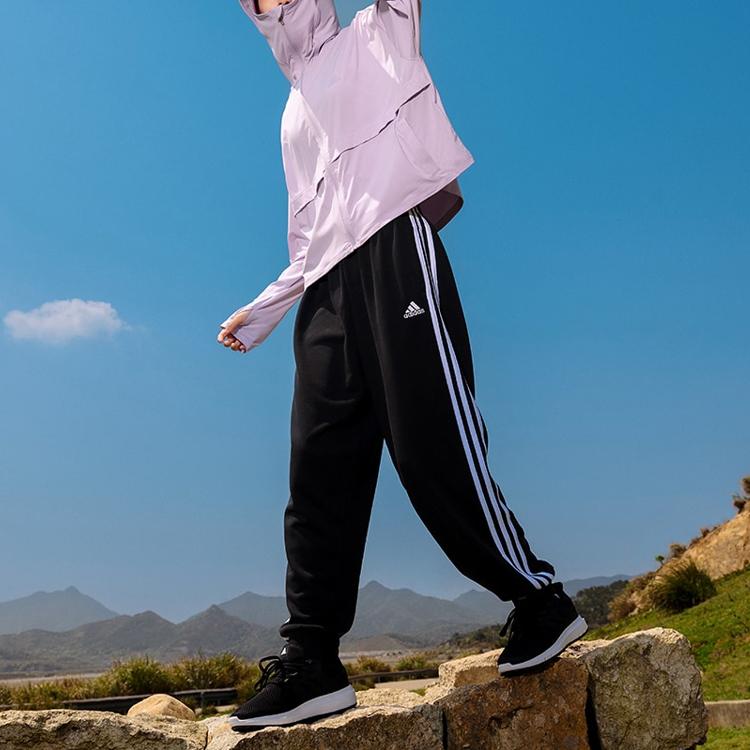 Adidas Womens Lightweight Hooded UV Protection Jacket With Logo Women Jackets Lavender-Ice IW9433