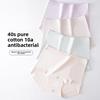 Women's Cotton 10A Antibacterial Extended Crotch High Elastic Naked Traceless Belly Retraction High Waist Panties