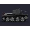 Classical WW2 Germany Military Weapon LT-38 Light Tank Classical Vehicles Model Building Blocks Kits Bricks Kids Toy Adult Gifts