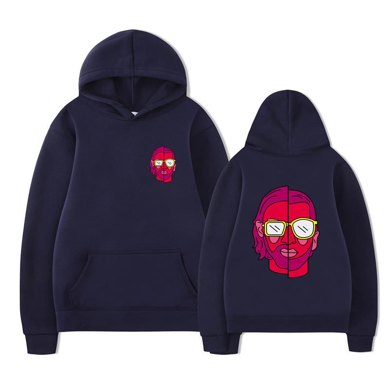 Le Monde Chico Double Sided Graphic Print Hoodie Album