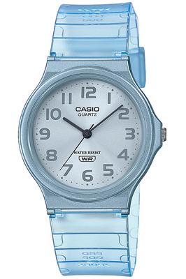 Zegarek Casio Collection Unisex Clear Blue [Casio] [] MQ-24S-2BJF
