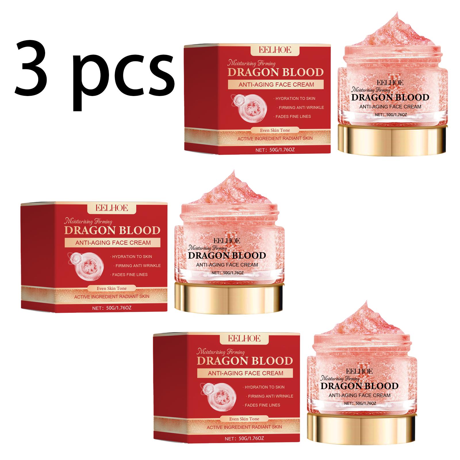 

EELHOE Увлажняющий крем с кровью дракона 50 г уменьшает морщины, увлажняет и питает, осветляет, подтягивает и восстанавливает крем для ухода за кожей лица.
