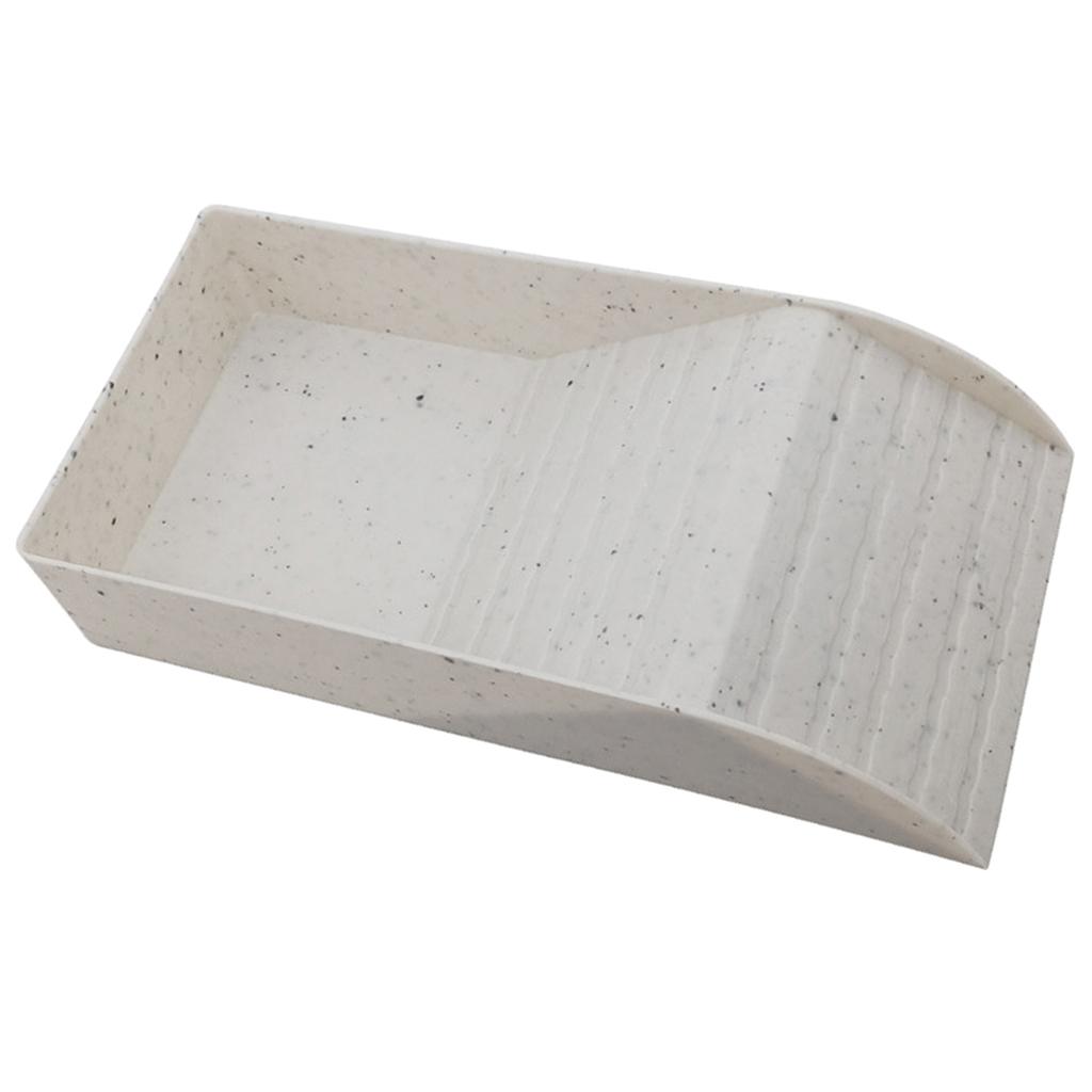 Small Pet Turtle Resting Basking Platform with Feeding Dish Reptiles Tortoises Climbing Ladder Plastic Habitat Decors