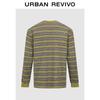 Men's Retro Color-Block Stripe Long Sleeve T-Shirt