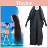 Spirited No Away Face Man Cosplay Costume Clothes Long Robe Mask Gloves Full Set