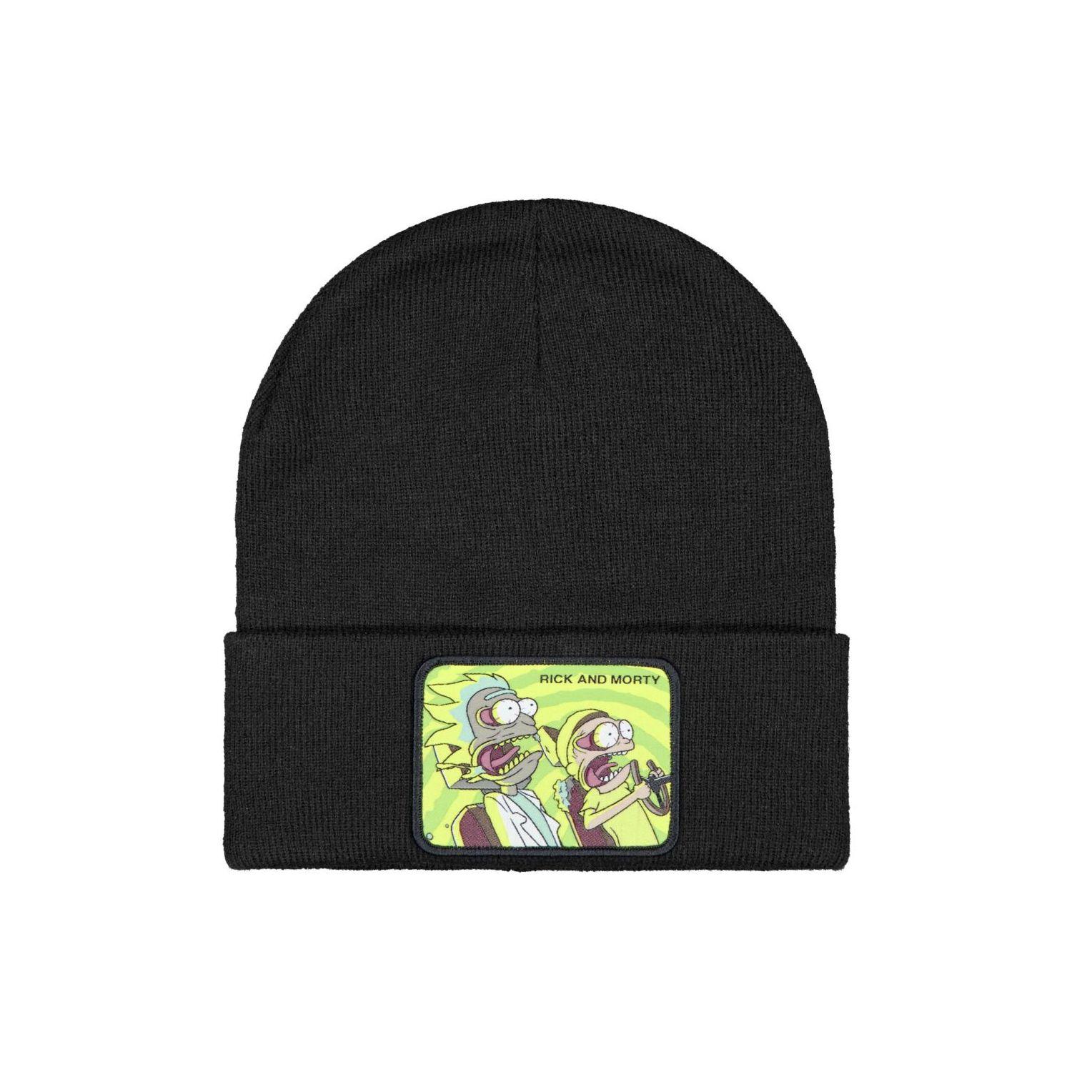 Bonnet homme Rick and Morty Psy TU noir