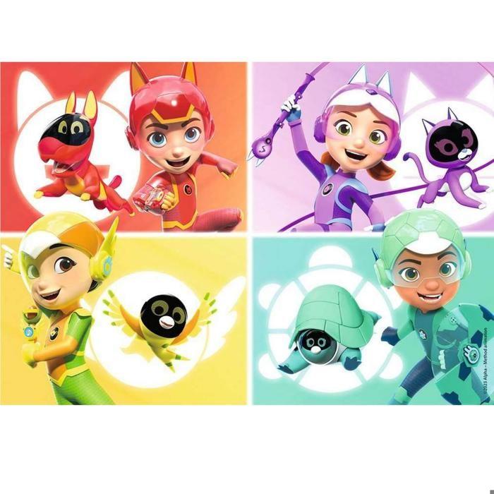 Puzzle 2 x 24 Teile : Die Tierschützer