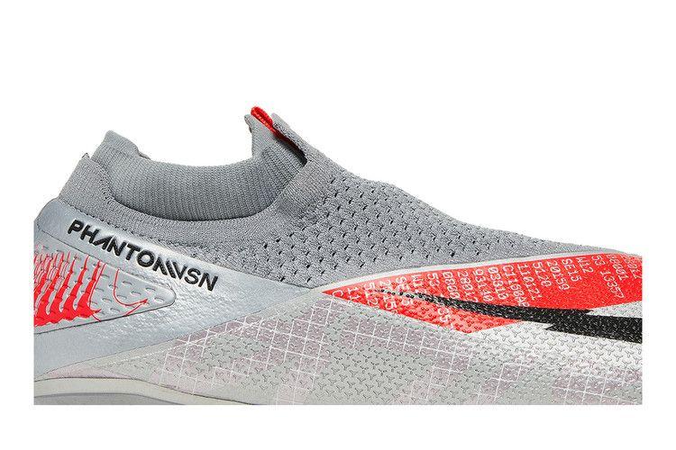 Nike Phantom Vision 2 Elite DF FG Metallic Grey Crimson