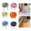 Stool with Universal Wheels, Small Stool, Ideal for Pedicure, Salon And Hairdressing.
