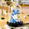 Music Flower Box Compatible Building Blocks Bouquet: Sunflower & Carnation Toy for Children and Teachers
