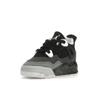 Air Jordan 4 Retro TD Fear 2024 Baby Sneakers Black White Anthracite FV4538-002