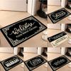 Welcome Please Remove Your Shoes Door Mat Funny Mat Cute Doormat Indoor Entrance with Non Slip