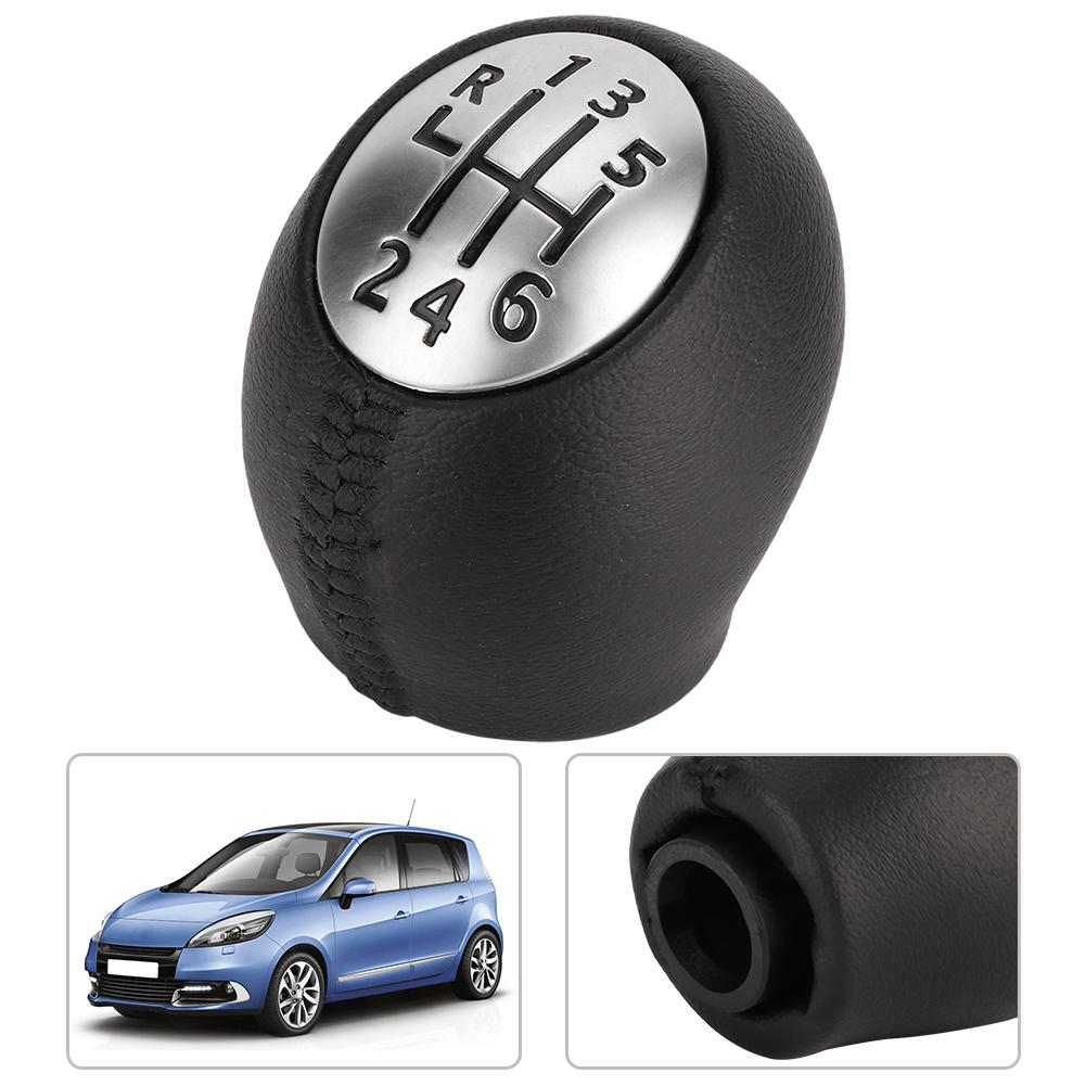 6 Speed Car Gear Shift Stick Knob Fit For Megane mk3 Clio mk3 Laguna mk2 Scenic