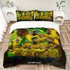3Pcs Brazilian Soccer Stars Bedding Sets For All Sizes New 3D Printed Bed Cover Comforter Duvet Cover Pillowcase Bedroom Decoration
