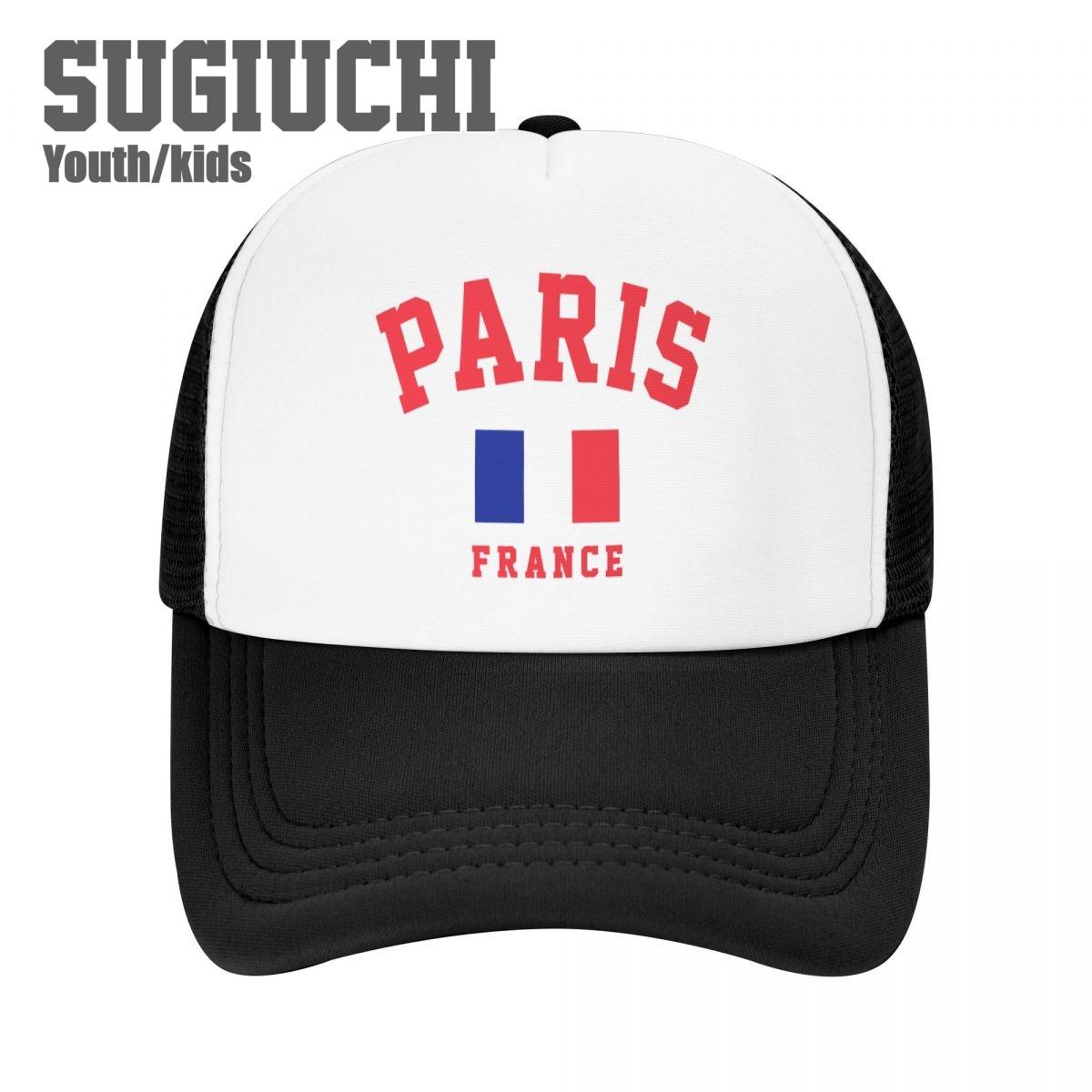 

Kids Mesh Cap Hat Paris Of France City Series Baseball Caps for Youth Boys Girls Pupil Children s Hats Outdoor Sports Unisex