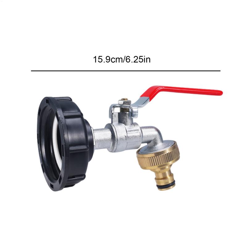 Rain Barrel Spigot Kit Rain Barrel Linking Kit Replacement Attachment Connector Valve Fitting For Outdoor Overflow Drain Water
