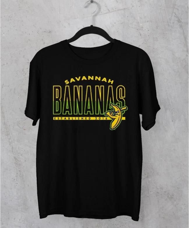

Savannah Bananas T-shirt short sleeve All sizes Unisex XL