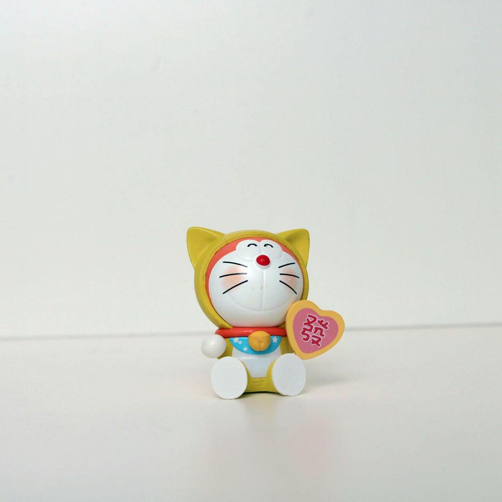 2 Styles Lucky Cat & Doraemon Figure Toy - Creative Gift Cartoon Model