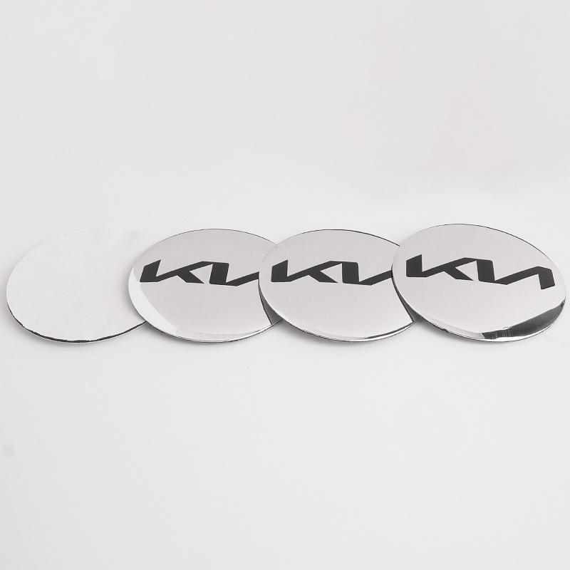 cnhwaz1 New 4PCS 56mm Car Wheel Center Hub Cap Emblem Stickers For KIA Rio Ceed Sportage Cerato Soul Sorento Picanto Optima Accessories