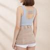 Waist Belt with Aluminum Plate Comfortable Back Brace Support Stays Elastic