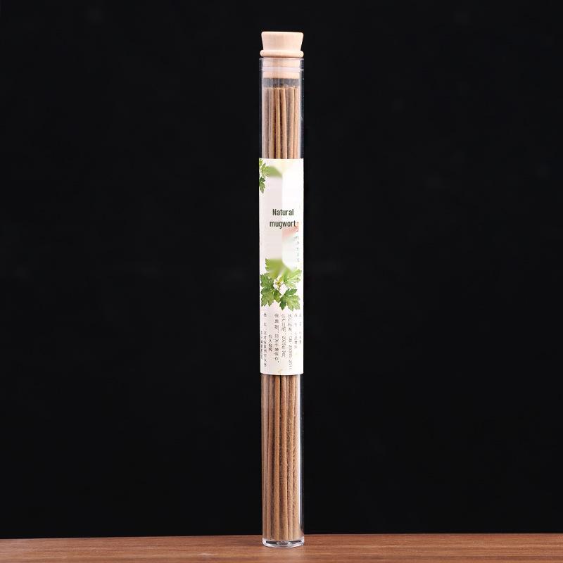 Mugwort Gold Foil Incense Sticks: Attract Wealth & Luck, Purify Home, Enhance Magnetic Field