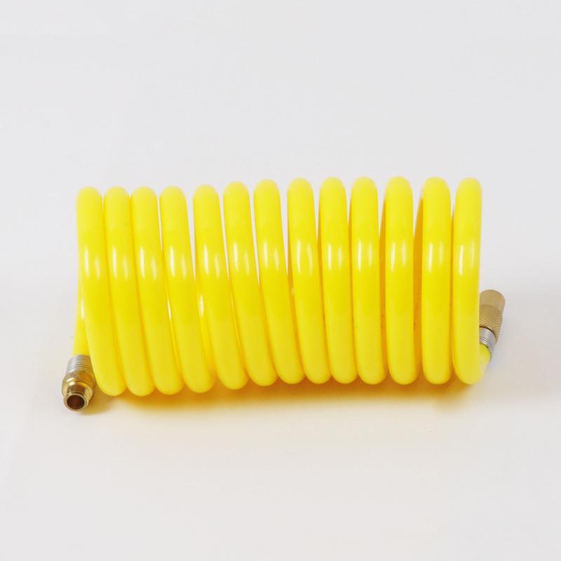 1 Piece Universal Pump Extension Tube Tire Air Compressor Hose Flexible Recoil Air Inflator Connector Replacement Inflator Hose