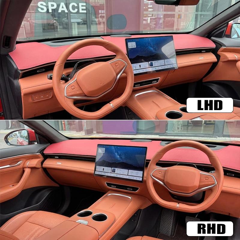 LHD/RHD For Deepal S07 S7 2025 2026 Car leather Dashboard Sun Shade Cover Mat Avoid Light Pad Non Slip Pad Carpet Accessories
